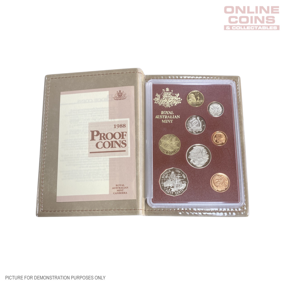 1988 Royal Australian Mint Eight Coin PROOF Year Set - Bicentennial Celebrations